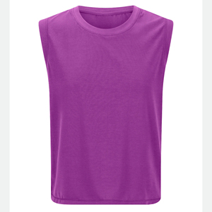 Débardeur respirant pour femme, coupe ajustée, sans manches, pour le sport, décontracté, été, fitness, vêtements de sport - Product Image 1