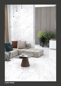 กระเบื้องพอร์ซเลนเงาสวยงาม ขนาด 600x600 มม. 60x60 ซม. 24x24 นิ้ว พื้นผิวเซรามิกขัดเงา ทนทาน เหมาะสำหรับปูพื้นและตกแต่งผนังภายในอย่างหรูหรา - Product Image 2