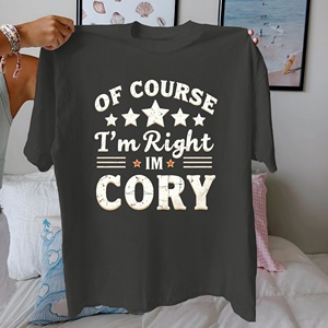 T-shirt à lettrage en détresse de style vintage pour femmes coupe confortable 100% pur coton motif imprimé décontracté - Product Image 3