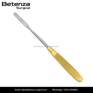 Râpe nasale chirurgicale Betenza en acier inoxydable de 19 cm, revêtement diamanté, pour rhinoplastie ORL - Product Image 4