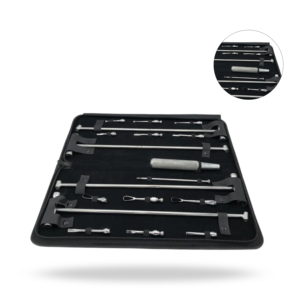 Kit d'instruments dentaires vétérinaires multi-pinces standard pour le nettoyage et l'examen buccal des chevaux - Product Image 1