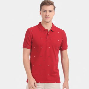 Nuevos Productos de Verano: Camiseta Polo de Algodón de Manga Corta, Color Sólido, con Cuello Tipo Polo para Hombre - Product Image 1
