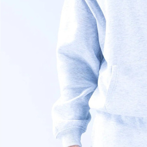Chándal Deportivo para Hombre, Diseño Moderno, Bordado Personalizado, Cortavientos, Gris Jaspeado, Sudadera con Capucha, Pantalones Deportivos con Puños, Felpa de Algodón - Product Image 5