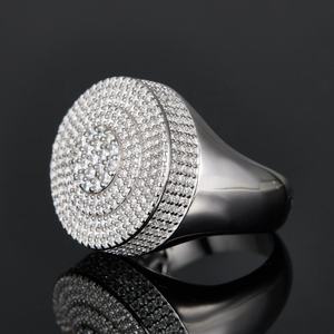 GRA Certified Moissanite <b>Ring</b> 925 Sterling Silver 18K Gold Plated Luxury Unisex <b>Men</b> Women Children Wedding Engagement Jewelry - Product Image 5