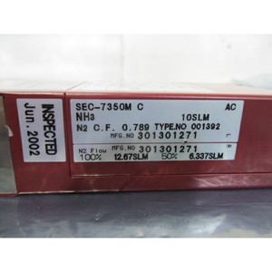 เครื่องควบคุมการไหลของมวล Horiba STEC SEC-7350, MFC - อุปกรณ์และอะไหล่เซมิคอนดักเตอร์ระดับโลกที่เชื่อถือได้ - Product Image 5