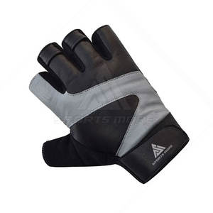 Guantes de gimnasio de tela elástica y cómodos para entrenamiento, con costuras reforzadas y agarre confiable. - Product Image 3