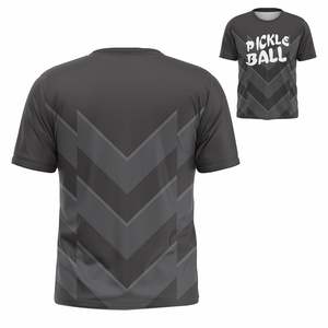 เสื้อยืดแขนสั้นผ้าผสมคอตตอน-โพลีเอสเตอร์ ผลิตจากผ้าฟลีซโพลีเอสเตอร์แบบสั่งทำพิเศษ รับผลิตแบบ OEM ODM พร้อมบริการพิมพ์ลายดิจิทัล - Product Image 2