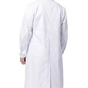 Bata de Laboratorio Médica Transpirable para Hombre, Tallas Grandes, Uniforme de Hospital Ligero con Detección de Agujas, Material de Alta Calidad Diseñado - Product Image 3
