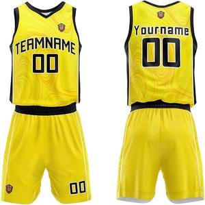 Conjunto de Uniforme de Baloncesto Personalizado de Alta Calidad, Transpirable, con Malla y Sublimación, Uniforme Deportivo para Equipo - Product Image 5