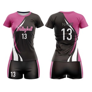 Camiseta de Voleibol Profesional con Nombre y Diseño de Equipo Personalizados, Uniformes Deportivos para Hombres y Mujeres Jóvenes, Uniformes de Voleibol Personalizados - Product Image 1