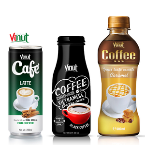 บริการผลิตเครื่องดื่มกาแฟแบบ OEM ODM บรรจุกระป๋องอะลูมิเนียม 250 มล. โซลูชั่นฉลากสินค้าส่วนตัว VINUT สำหรับผู้นำเข้าระดับโลก - Product Image 1