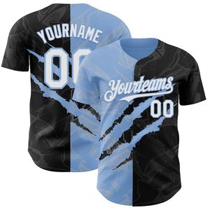 Camiseta de Béisbol Personalizada 100% Algodón Orgánico Antibacteriano Unisex con Botones Completos al por Mayor Ropa Deportiva - Product Image 3