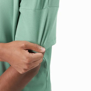T-shirts surdimensionnés pour hommes avec design imprimé personnalisé - Style streetwear écologique 100% coton léger et respirant - Product Image 6
