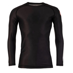Men <b>Long</b> <b>Sleeve</b> Compression Rash Guard <b>White</b> Quick Dry Polyester Base Layer Sports <b>Top</b> Seamless Fusing Full <b>Sleeve</b> - Product Image 3