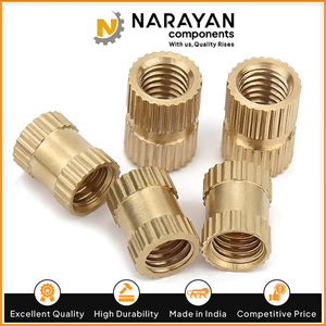 Meilleur prix, qualité supérieure, inserts ronds en laiton pour un fixation filetée robuste et des applications industrielles - Product Image 6