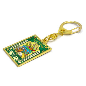 พวงกุญแจแฟชั่นวินเทจลายการ์ตูนพิมพ์สีเต็มรูปแบบตามสั่งจากผู้ผลิต ทำจากโลหะผสมสังกะสี - Product Image 6