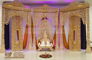 La forma más bonita de decorar tu escenario de boda, ventanas de fibra fabricadas por DST, decoración para eventos de boda - Product Image 6