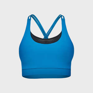Soutien-gorge de sport respirant pour femme, dos croisé, maintien élevé, idéal pour le yoga et la gym – Vente en gros - Product Image 2