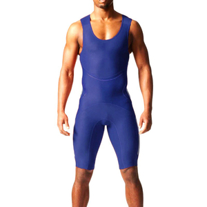 High Quality Spandex Professional Weightlifting Uniforms <b>Men</b> <b>Wrestling</b> <b>Singlets</b> Cheap Wrestler Uniform Sublimated Printed XL - Product Image 3