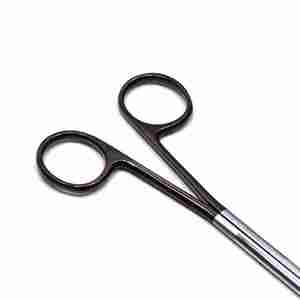 กรรไกรผ่าตัดเสริมจมูก Gorney Freeman Supercut Facelift ขนาด 8 นิ้ว แบบโค้ง ผลิตจากเหล็กกล้าไรน์โรสตีส์ สำหรับการผ่าตัดเสริมจมูก ผลิตโดย Medzora - Product Image 2