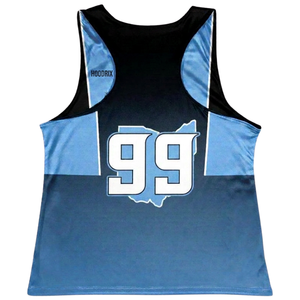 Maillots de lacrosse par sublimation pour jeunes filles, élégants et imprimés, ensemble de vêtements de sport en gros - Product Image 3