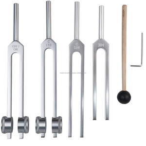 Diapasons de guérison énergétique des chakras, 4 pièces avec activateur, en alliage d'aluminium, certifiés CE ISO, service OEM ODM, instruments chirurgicaux personnalisés - Product Image 2