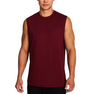Chaleco Deportivo Personalizado al por Mayor con Logotipo, Camiseta sin Mangas de Secado Rápido para Hombre, Ropa Deportiva Transpirable para Gimnasio y Fitness - Product Image 4