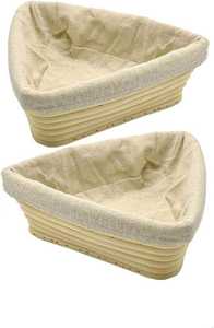 Juego de Cestas Ovaladas de Ratán Ecológico para Fermentación de Pan, Kit para Hornear Pan de Levadura con Batidor de Masa y Cortador - Product Image 5