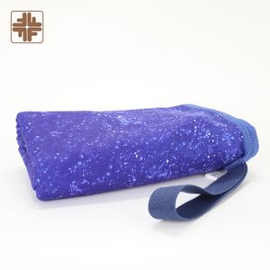 Taiwan a fait OEM ODM durable arc-en-ciel Sport imperméable à l'eau serviette de plage en coton biologique anti-sable avec sangle de transport - Product Image 2