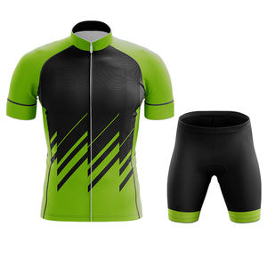 Men's Road Bike <b>Cycling</b> Clothing Set with <b>Short</b> Sleeve Jersey and Comfortable <b>Padded</b> <b>Shorts</b> for Outdoor Sports Activities - Product Image 1