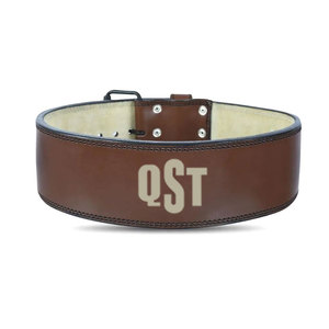 Ceinture de musculation professionnelle réglable en cuir avec boucle, taille personnalisée, équipement d'entraînement de fitness - Product Image 5