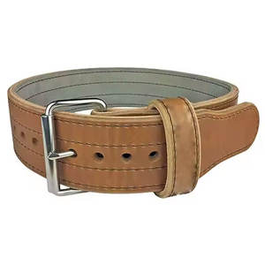 Cinturón de levantamiento de pesas duradero, grueso y acolchado, para entrenamientos de fuerza en el gimnasio - Product Image 6