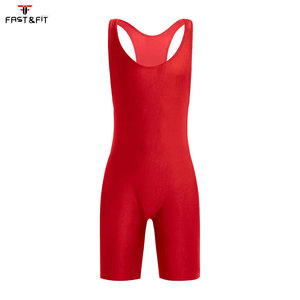 Trajes de Lucha Singlet, Duraderos y Elásticos, para Entrenamiento de Lucha - Product Image 3