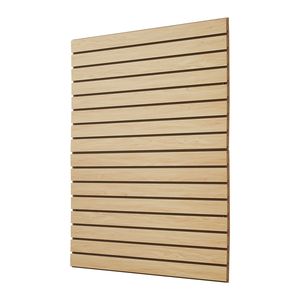 Pannelli Slatwall in MDF 4x4 piedi per Garage, Design Modulare, Facile Installazione, Regolabili, Effetto Legno Naturale, per Scaffalature Garage 4x4 - Product Image 3