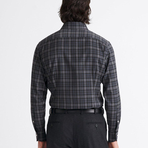 Camisa de vestir informal elegante para hombre, diseño cómodo de secado rápido, camisa estampada a la moda para hombre, colección de verano a cuadros moderna - Product Image 3