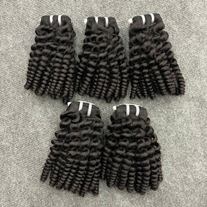 Extensions de cheveux humains bouclés vietnamiens bruts de qualité supérieure – Lots de cheveux bouclés naturels - Product Image 1
