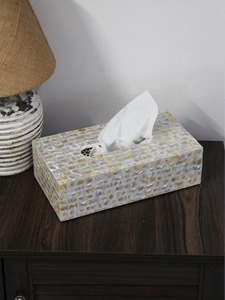 Modern Tissue <b>Box</b> Resin Mop Rectangular Napkin <b>Storage</b> <b>Box</b> Handmade <b>Paper</b> Tissue Holder for Kitchen Dining Home Use Low MOQ - Product Image 1