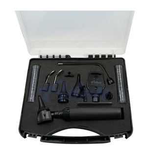 ADAN INSTRUMENTS AI-PDS-P28 Top Trending Black Edition Premium Medical Diagnostic ENT Set LED Professional Quality CE Certified - Product Image 1