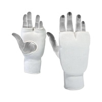 Accessoires de fitness Empire Unisex Gants d'entraînement de boxe légers en coton à taille haute 381 avec poignets élastiqués en nylon 25 mm