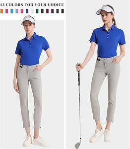 Nuevas Camisetas Polo de Manga Corta de Secado Rápido a la Moda para Damas, Productos Más Populares, Camisetas Polo para Mujer - Product Image 5