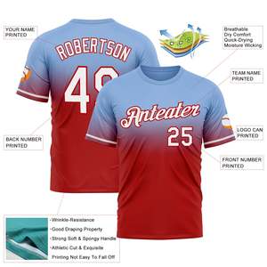 Maillot de baseball personnalisé sublimé 100% polyester, col rond, manches courtes, uniforme d'équipe, nom et numéro personnalisés - Product Image 2