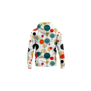 Sweat à capuche oversize d'hiver à sublimation intégrale, coupe décontractée, avec fermeture éclair, pour l'automne, fabrication OEM - Product Image 6