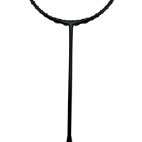 Raqueta de Bádminton Profesional con Cubierta de Carbono, Empuñadura de PU, Dureza Moderada, Ligera (85g)