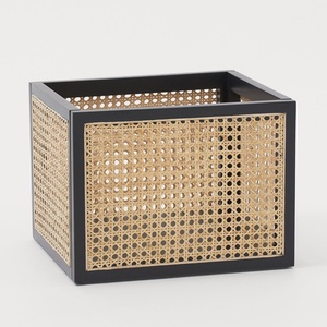 Cesta de Almacenamiento de Bambú y Ratán, Hecha a Mano, Organizador de Fibra Natural, Diseño Personalizado Disponible, Suministro de Fábrica - Product Image 2