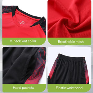 Uniforme de Fútbol de Manga Corta Sublimado en Poliéster de Alta Calidad, Diseño de Producto Ligero y Transpirable, Servicio OEM, Venta Caliente - Product Image 3