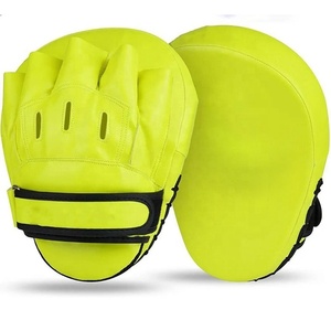 Haute qualité professionnel hommes Durable en cuir poignée MMA Protection gant Focus Pad pour combattre la boxe cible - Product Image 4