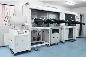 Caja de Vacío de Acero Inoxidable 304 con Sistema de Purificación de Gases, Capacidad de 500L, Cierre Lateral y Nivel de Oxígeno Sub-1 PPM - Product Image 3