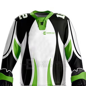 Nouvelle tenue de hockey en ligne respirante et facile à porter, vêtements de sport, uniforme de hockey en ligne à vendre - Product Image 4