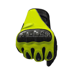 Guantes de Motocicleta de Cuero de Medio Dedo, Impermeables para Invierno, Compatibles con Pantalla Táctil, Transpirables, Unisex - Product Image 3