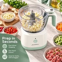 Robot culinaire multifonction portable électrique pour ail, fruits et viande – Hachoir de cuisine